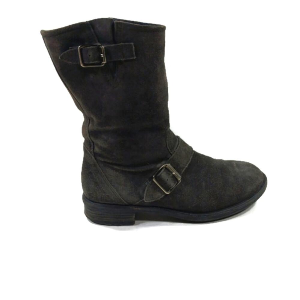 Paul Green Adison Biker Boots GUC $465  Size 4 US 6.5    FS1851